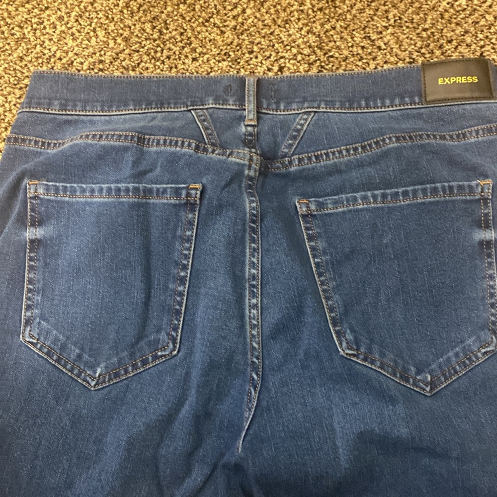 Express Blue Denim Jeans - Picture 2 of 5